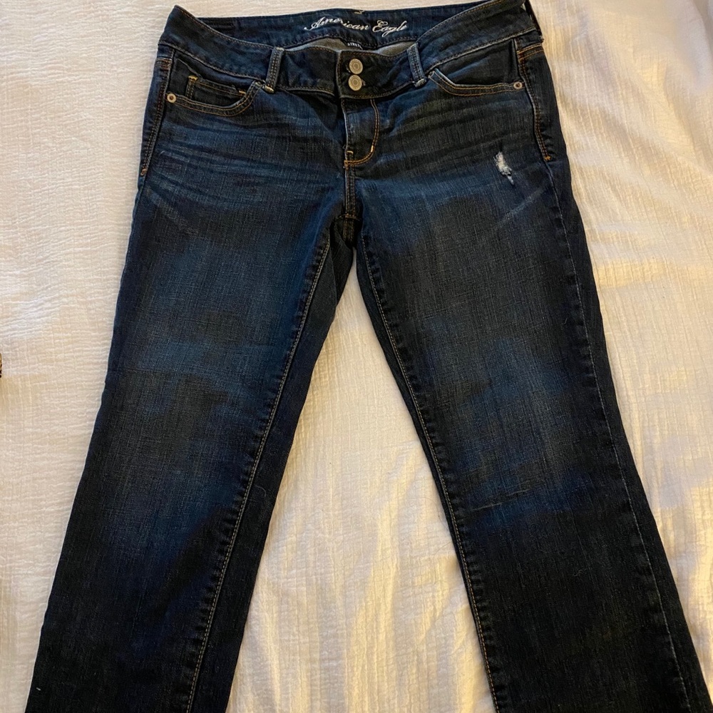 American Eagle Artist cropped jeans